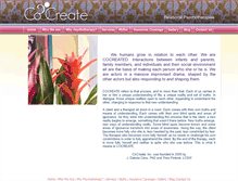 Tablet Screenshot of cocreatepsychotherapy.com